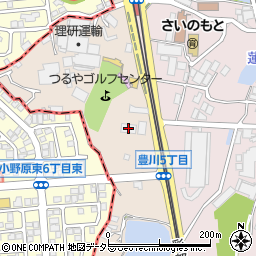 日立建機大阪支店周辺の地図