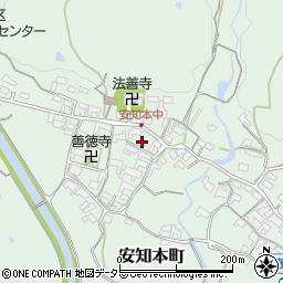 三重県亀山市安知本町549-4周辺の地図