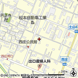 兵庫県姫路市西庄12周辺の地図