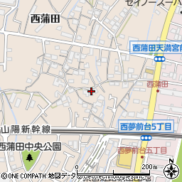 兵庫県姫路市広畑区西蒲田425周辺の地図