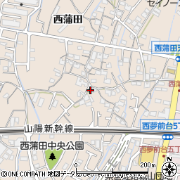 兵庫県姫路市広畑区西蒲田436周辺の地図