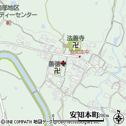 三重県亀山市安知本町534周辺の地図