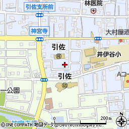 静岡県浜松市浜名区引佐町井伊谷703周辺の地図