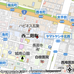兵庫県姫路市西二階町25周辺の地図