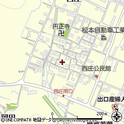 兵庫県姫路市西庄538周辺の地図