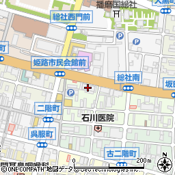 日本放送協会神戸放送局姫路支局周辺の地図