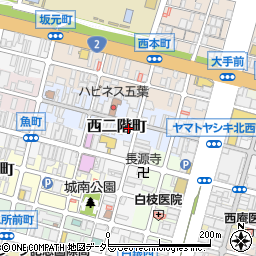 兵庫県姫路市西二階町35周辺の地図