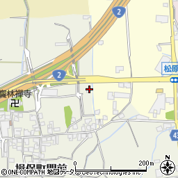 兵庫県たつの市揖保町門前459周辺の地図