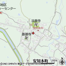 三重県亀山市安知本町545周辺の地図