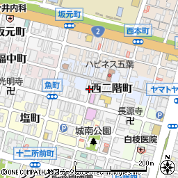 兵庫県姫路市西二階町49周辺の地図