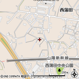 兵庫県姫路市広畑区西蒲田641周辺の地図