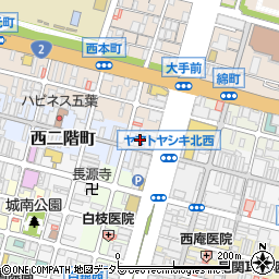 兵庫県姫路市西二階町115周辺の地図