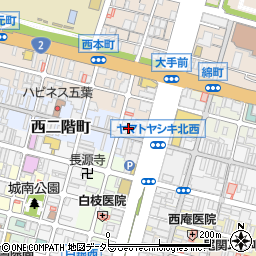 兵庫県姫路市西二階町114周辺の地図