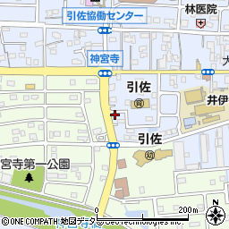 静岡県浜松市浜名区引佐町井伊谷704周辺の地図