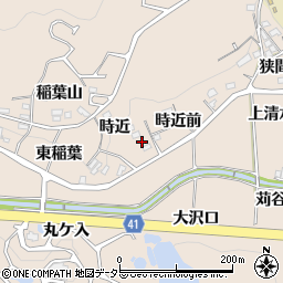 愛知県額田郡幸田町深溝時近前5-2周辺の地図
