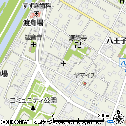 愛知県西尾市吉良町上横須賀寒破池105周辺の地図
