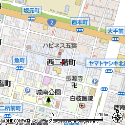 兵庫県姫路市西二階町38周辺の地図