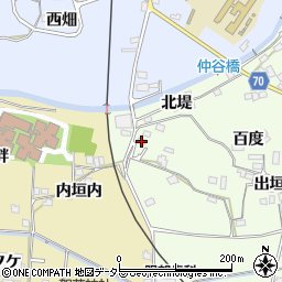京都府城陽市中百度2周辺の地図
