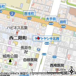 西松屋本社ビル周辺の地図