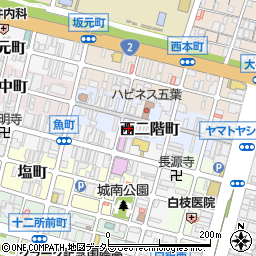 兵庫県姫路市西二階町45周辺の地図