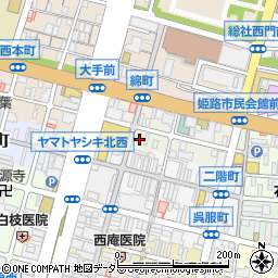 兵庫県姫路市綿町89周辺の地図