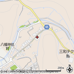 兵庫県姫路市飾東町唐端新166周辺の地図
