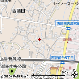 兵庫県姫路市広畑区西蒲田327周辺の地図