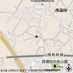 兵庫県姫路市広畑区西蒲田640周辺の地図