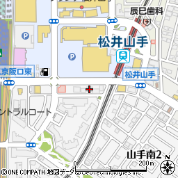 大東住建株式会社　松井山手営業所周辺の地図
