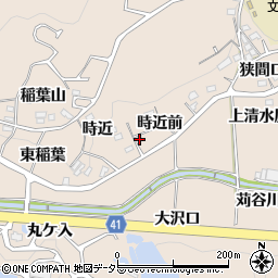 愛知県額田郡幸田町深溝時近前10周辺の地図