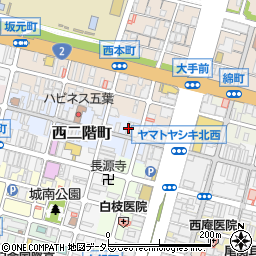 兵庫県姫路市西二階町106周辺の地図