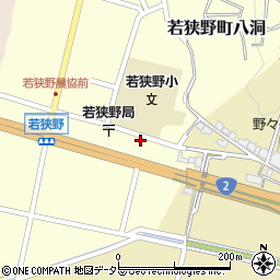 兵庫県相生市若狭野町八洞173周辺の地図