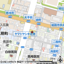 ボンマルシェ大手前店周辺の地図