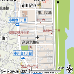 兵庫県姫路市市川台周辺の地図