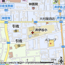 浜松市立井伊谷小学校周辺の地図