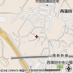 兵庫県姫路市広畑区西蒲田593周辺の地図