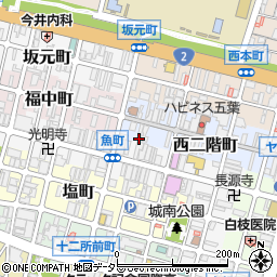 兵庫県姫路市西二階町57周辺の地図