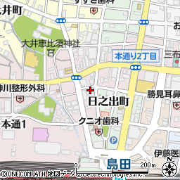 喜久本旅館周辺の地図