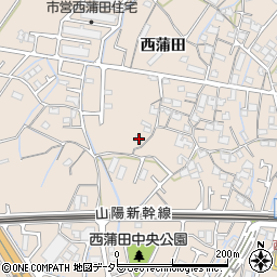 兵庫県姫路市広畑区西蒲田294周辺の地図