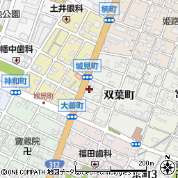 兵庫県姫路市双葉町36周辺の地図