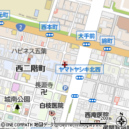 兵庫県姫路市西二階町111周辺の地図
