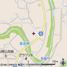 兵庫県三木市細川町金屋509周辺の地図