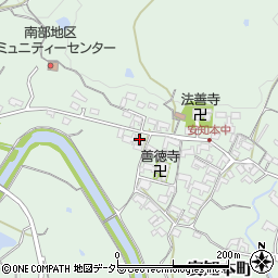 三重県亀山市安知本町930-1周辺の地図