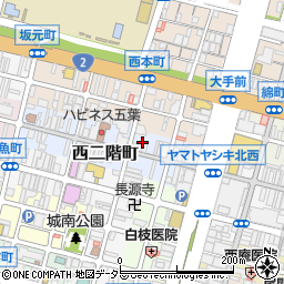 兵庫県姫路市西二階町99周辺の地図