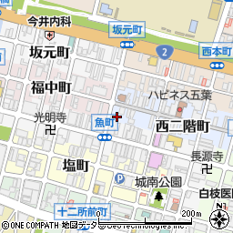 兵庫県姫路市西二階町60周辺の地図