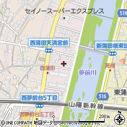 兵庫県姫路市広畑区西夢前台4丁目270周辺の地図