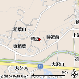 愛知県額田郡幸田町深溝時近16周辺の地図