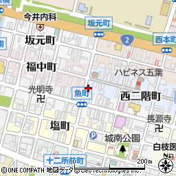 兵庫県姫路市西二階町64周辺の地図