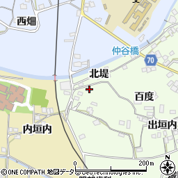 京都府城陽市中百度1-7周辺の地図