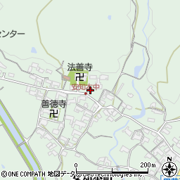 三重県亀山市安知本町552周辺の地図